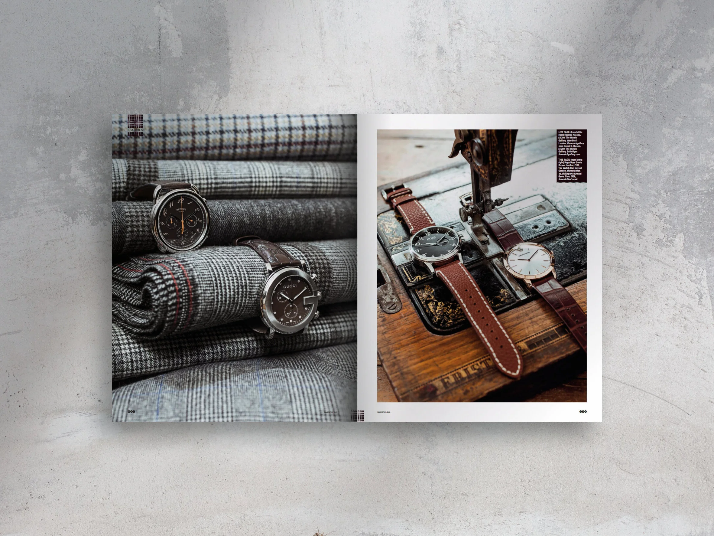 Photoshoots and Layout Design